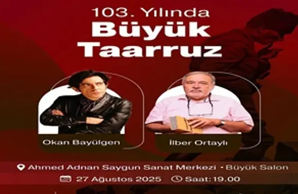 Okan Bayülgen ve Prof. Dr. İlber Ortaylı İzmirliler ile buluşacak