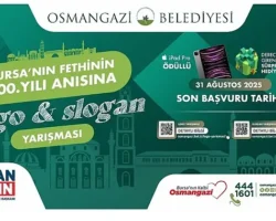 Osmangazi Belediyesi’nden fethin 700’üncü yılına özel logo ve slogan yarışması