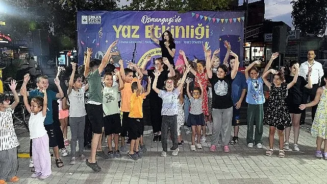 Osmangazi’de yaz etkinlikleri mahallelere neşe getirdi