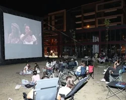 Pancar Deposu’nda açık havada sinema keyfi