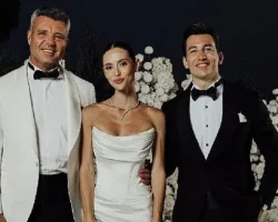 Sadettin Saran’ın kızı Lal Saran, Tolga İrdem ile Assos’ta Evlendi