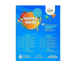 Selçuklu Seyir Tepesi hafta sonu uçurtma şenliğine ev sahipliği yapacak