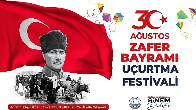 Üsküdar’da 30 Ağustos Zafer Bayramı Coşkuyla Kutlanacak