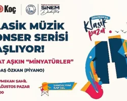 Üsküdar’da ”Klasik Pazar” serisi yeniden başlıyor