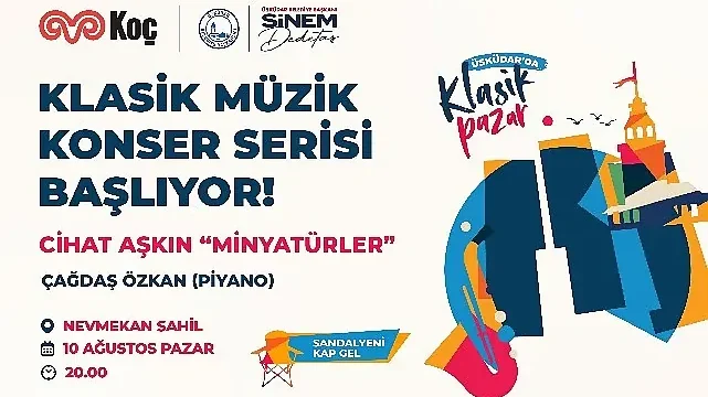 Üsküdar’da ”Klasik Pazar” serisi yeniden başlıyor