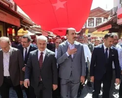 Başkan Altay 4. Tarihi Bedesten Alışveriş Günleri’ne Destek Veren Esnafa ve Ziyaretçilere Teşekkür Etti