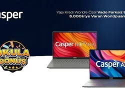 Casper ile okula dönüş başlıyor