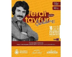 Ferdi Tayfur Şarkıları Bu Kez Açık Havada Dinleyicilerle Buluşacak