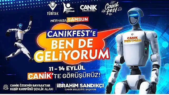İnsansı Robot Canik’te Sahne Alacak: Canik’ten Bir İlk Daha