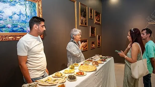 ‘İzmir Sofrası’ sergisi Cordelion MSM’de açıldı