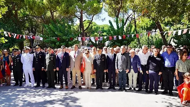 Seferihisar’ın Kurtuluşu’nun 103. yılı törenle kutlandı