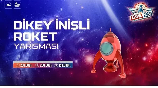 TEKNOFEST Dikey İnişli Roket Yarışması Final Heyecanı Başladı