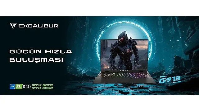 Yeni Excalibur G915: Oyunda Güç, İnce Tasarımda Buluştu
