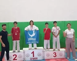 Zafer Bayramı Şampiyonası’nda Aliağa’nın Karate Zaferi