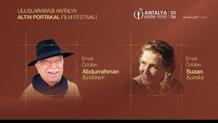 Altın Portakal’da Sinema Emek Ödülleri Abdurrahman Keskiner ve Suzan Kardeş’e Verilecek!