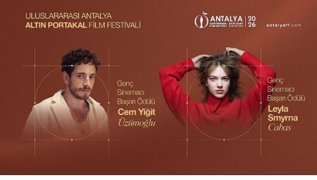 Altın Portakal’ın Genç Başarı Ödülleri Cem Yiğit Üzümoğlu ve Leyla Smyrna Cabas’a