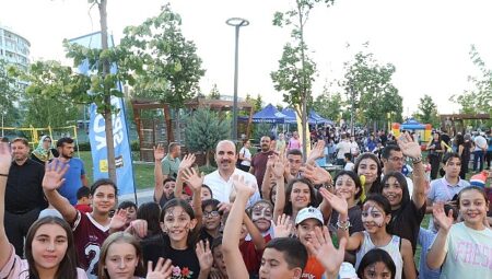 Başkan Altay “Parklarda Şenlik Var” Etkinliğinde Çocukların Yaz Coşkusuna Ortak Oldu