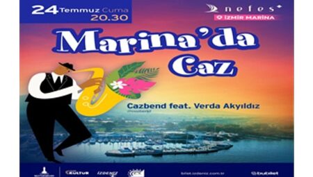 İzmir Marina’da ritim, deniz ve müzik bir arada