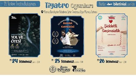 Manisa, 19. Türkiye Tiyatro Buluşması’na Ev Sahipliği Yapacak