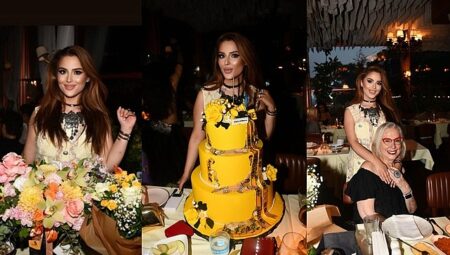 Melisa Özmen, doğum gününde şıklığıyla göz kamaştırdı