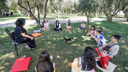 Osmangazi’de Çocuklar Kitapların İzinde Buluştu