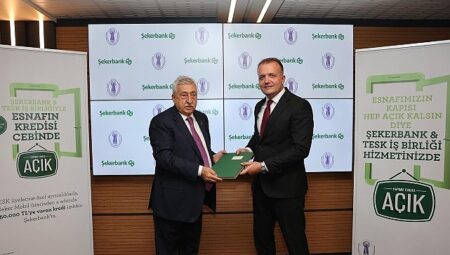 Şekerbank ve TESK iş birliğiyle esnafa     anında finansman desteği