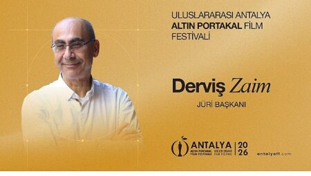 63. Uluslararası Antalya Altın Portakal Film Festivali’nde Ulusal Uzun Jüri Başkanı Derviş Zaim!