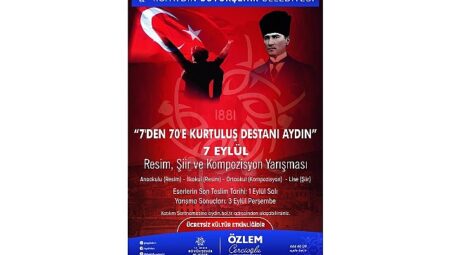 Başkan Çerçioğlu’ndan 7 Eylül Temalı Ödüllü Resim, Şiir ve Kompozisyon Yarışması