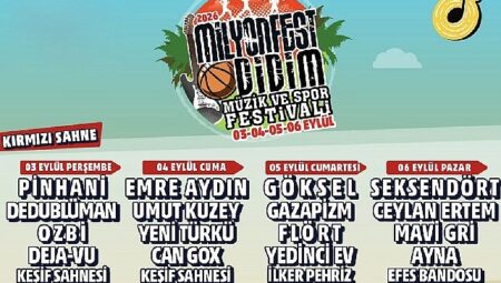 Didim’de MilyonFest heyecanı başlıyor