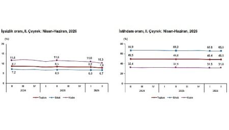 Dönemsel İşgücü İstatistikleri, II. Çeyrek: Nisan-Haziran, 2026