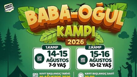 Konya Büyükşehir’in Baba-Oğul Kampı Ağustos Ayında da Devam Edecek