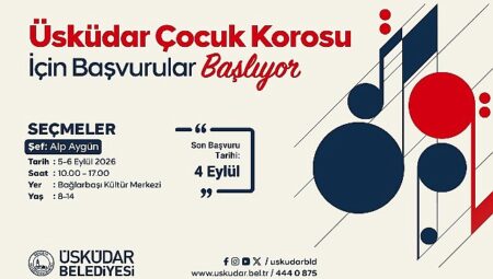 Üsküdar Çocuk Korosu Yeni Seslerini Arıyor